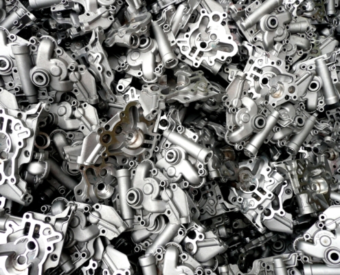 Motorenteile Aluminium 1